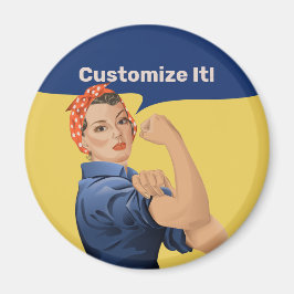 Imán Rosie the Riveter