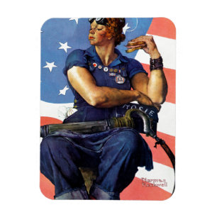 Imán Rosie the Riveter