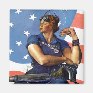 Imán Rosie the Riveter