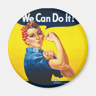 Imán Rosie the Riveter - "¡Podemos hacerlo!"