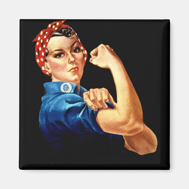 Imán Rosie the Riveter - We Can Do It! Magnet (Frente)