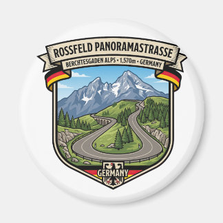 Imán Rossfeld Panoramastraße Carretera Berchtesgaden