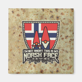 Imán Rostro Norsk