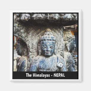 Imán Rostros de Buda, Chorten, Himalaya - Nepal