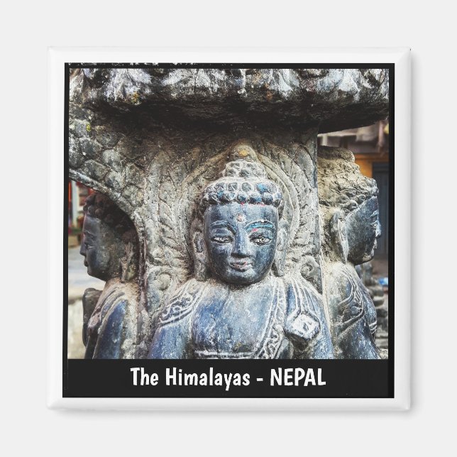 Imán Rostros de Buda, Chorten, Himalayas - Nepal (Frente)