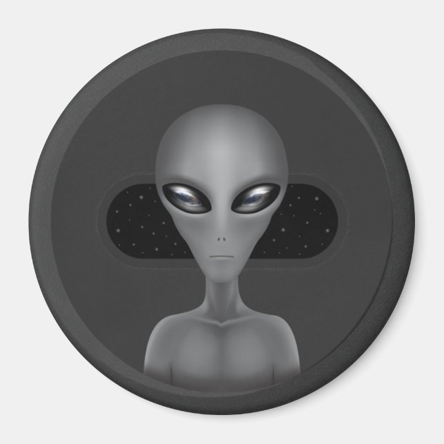 Imán Roswell Alien (Magnet) (Frente)