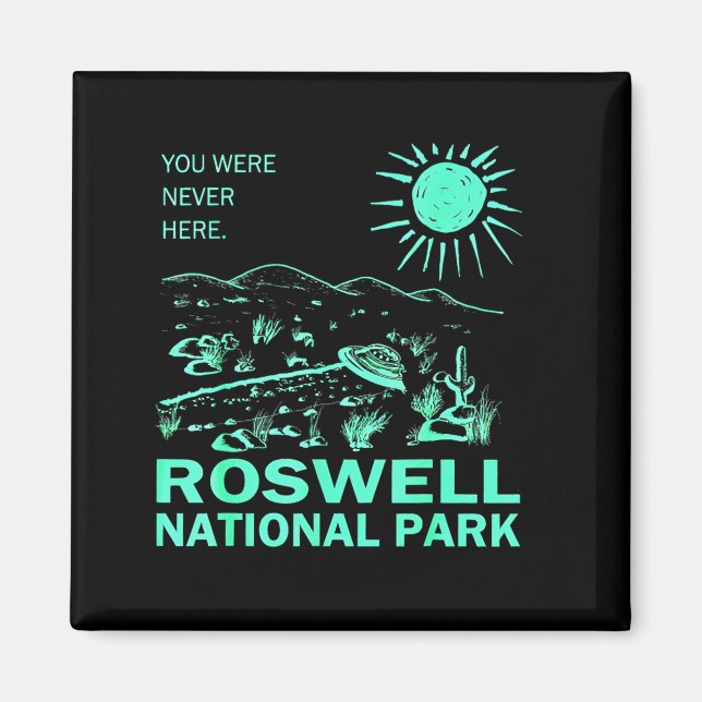 Imán Roswell National Park New Mexico  (Frente)