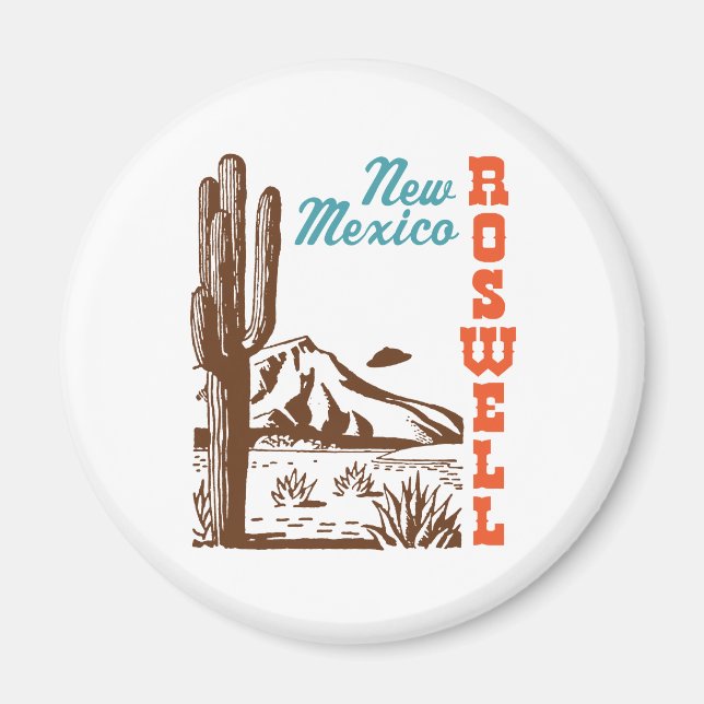 Imán Roswell Nuevo México (Frente)