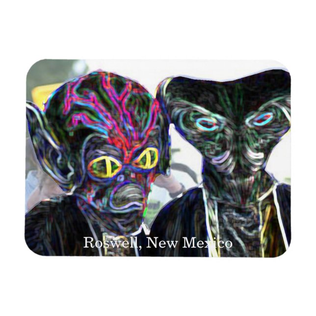 Imán Roswell, Nuevo México (Horizontal)