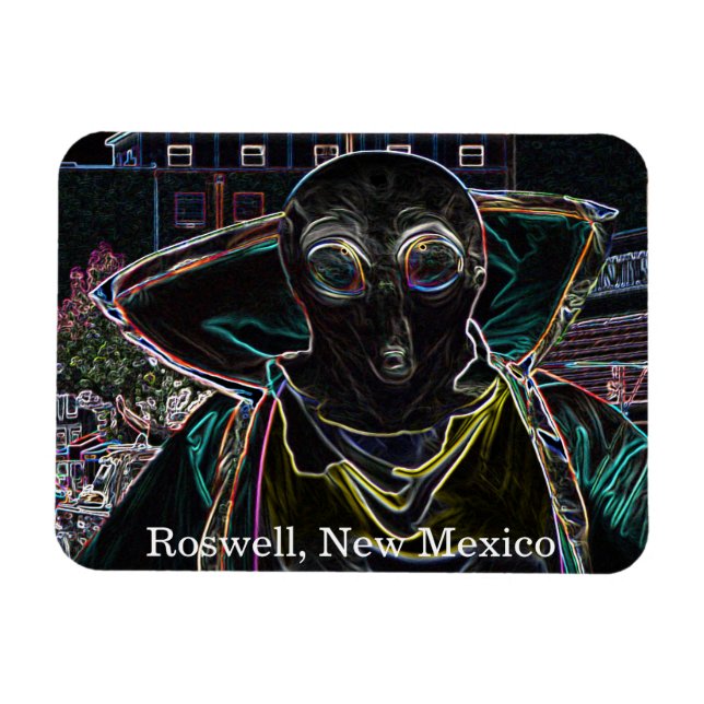 Imán Roswell, Nuevo México (Horizontal)