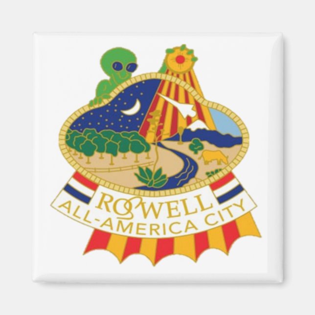 Imán Roswell Nuevo México (Frente)