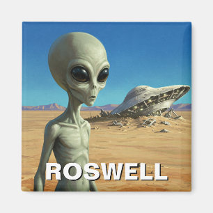Imán Roswell Nuevo México Alien