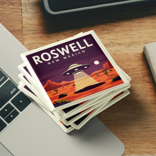 Imán Roswell Nuevo México Antiguo (Subido por el creador)