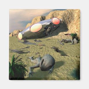 Imán Roswell UFO Crash Magnet