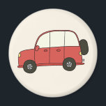 Imán Roter SuV<br><div class="desc">Ein roter Geländewagen.</div>