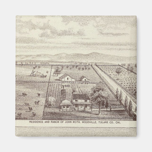 Imán Roth, ranchos de Scruggs (Frente)