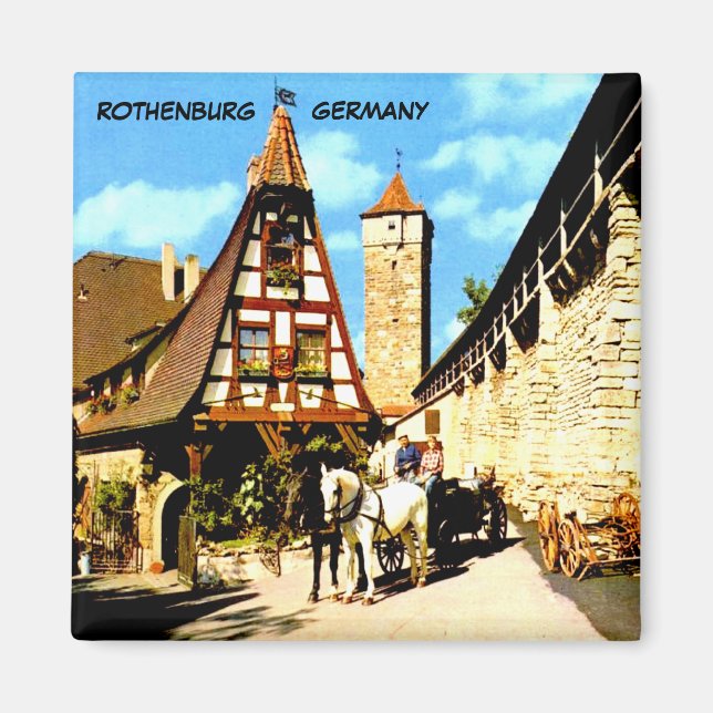 IMÁN ROTHENBURG ALEMANIA (Frente)