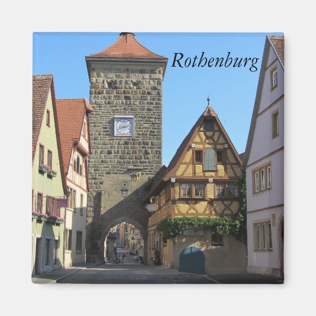 Imán Rothenburg (Alemania) (Frente)