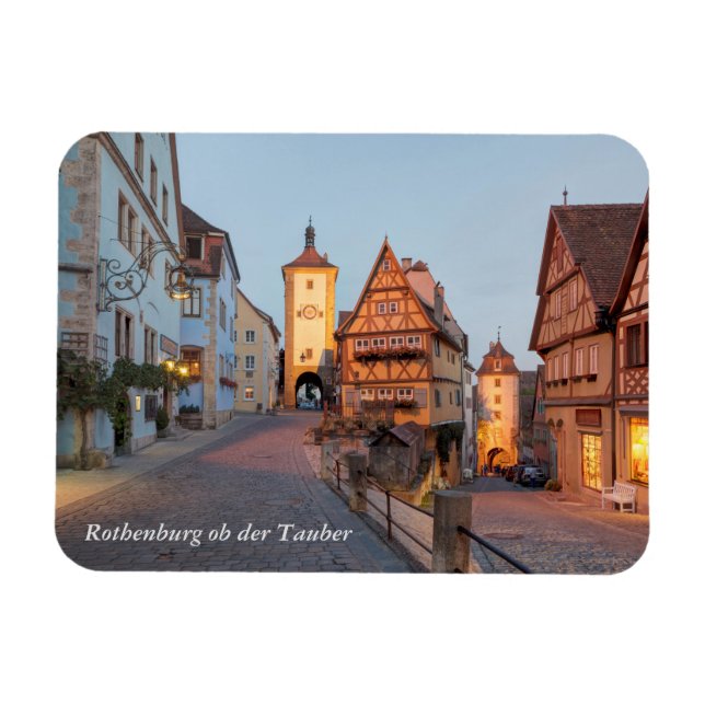 Imán Rothenburg ob der Tauber (Horizontal)