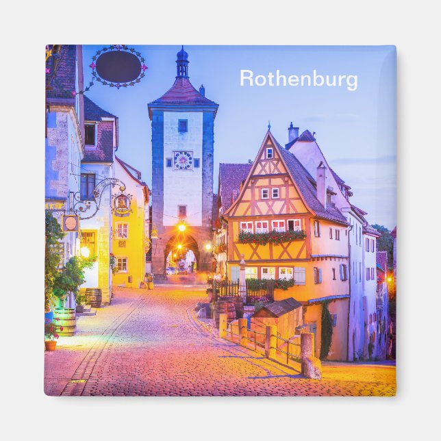 Imán Rothenburg ob der Tauber (Frente)