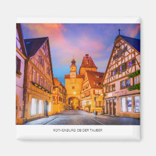 Imán Rothenburg ob der Tauber, Holiday