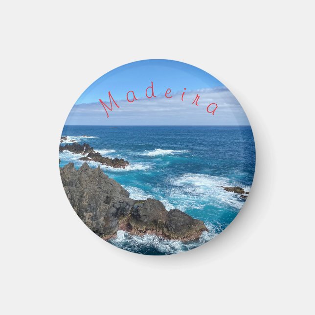 Imán Rotsen in zee Madeira (Frente)