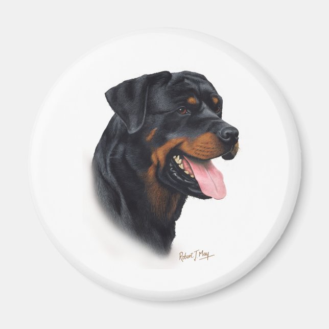 Imán Rottweiler (Frente)