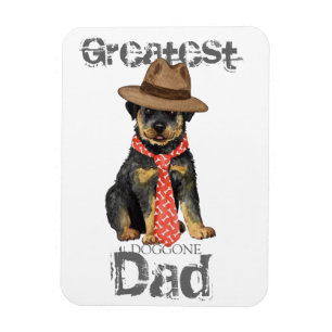 Imán Rottweiler Dad