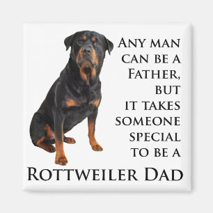 Imán Rottweiler Dad Magnet