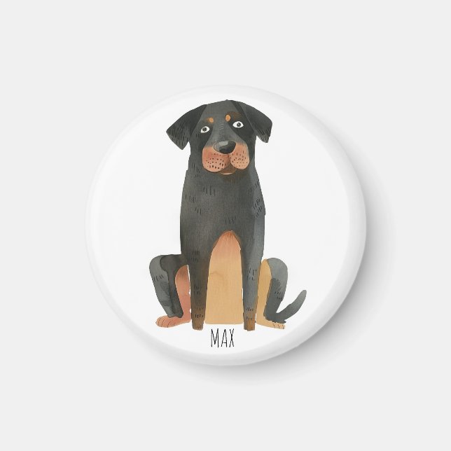 Imán Rottweiler Dog (Frente)