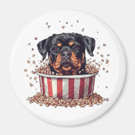 Imán Rottweiler Dog Movie Popcorn Bucket