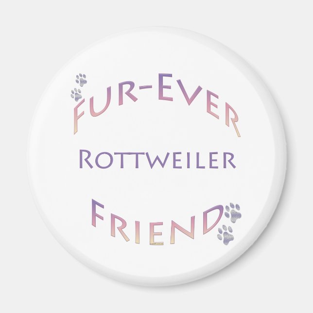 Imán Rottweiler Furever Friend (Frente)