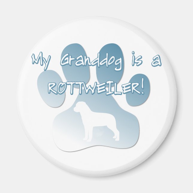 Imán Rottweiler Granddog (Frente)