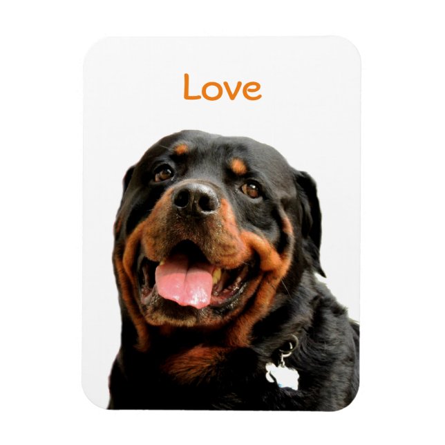 Imán Rottweiler Photo Magnet (Vertical)