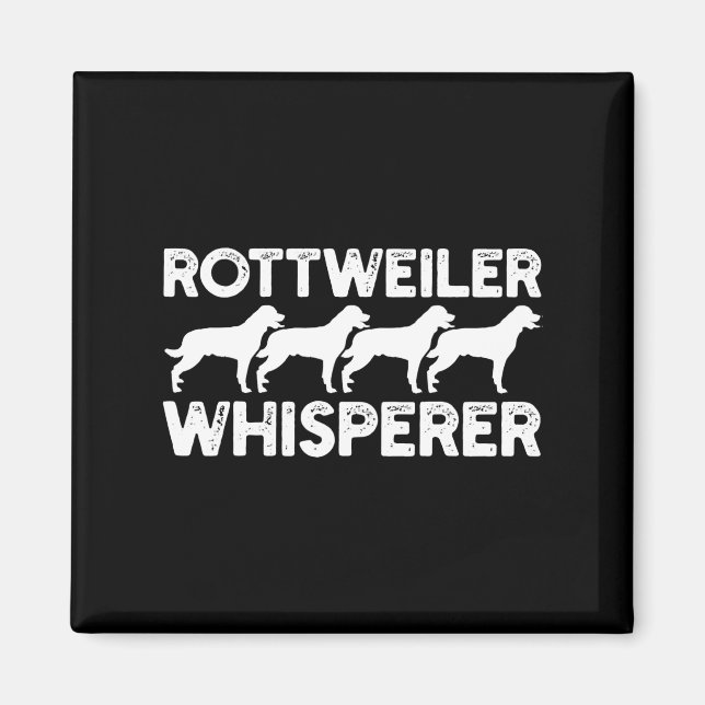 Imán Rottweiler T-Shirt (Frente)
