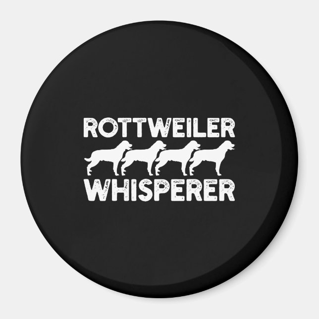 Imán Rottweiler T-Shirt (Frente)