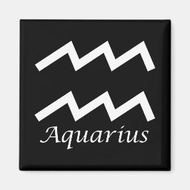 Imán Rótulo "Aquarius" Zodiac