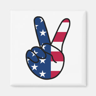 Imán RÓTULO Bandera V de Estados Unidos