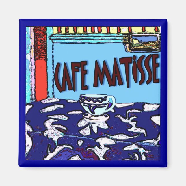 Imán Rótulo Caffee Matisse (Frente)
