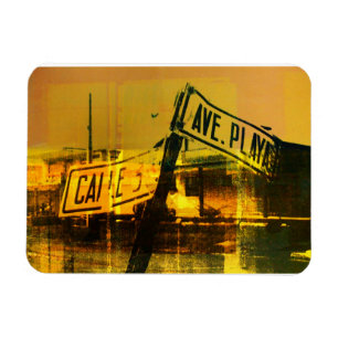 Imán Rótulo callejero