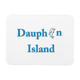 Imán Rótulo Dauphin Island