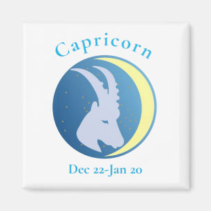 Imán Rótulo de Capricorn Thunder_Cove