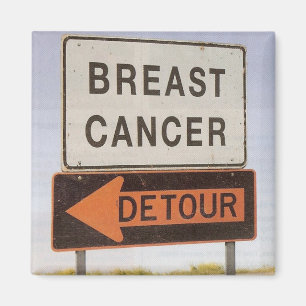 Imán Rótulo de detección del cáncer de mama