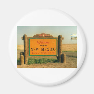 Imán Rótulo de New México