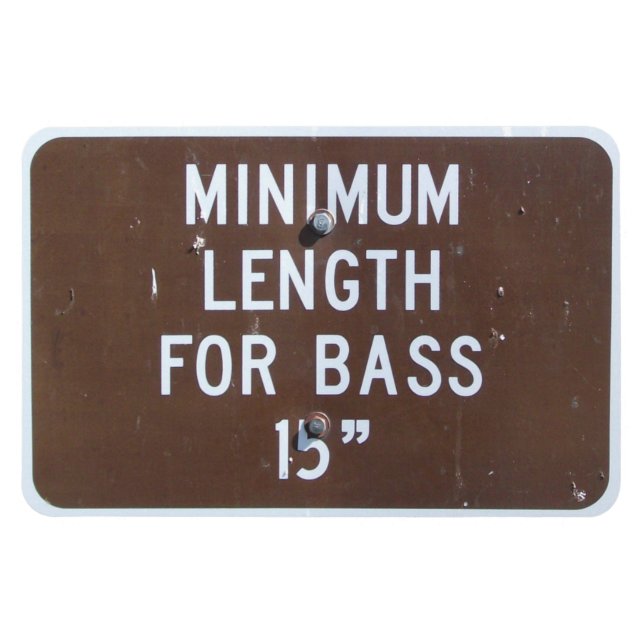 Imán Rótulo de pesca, longitud mínima de la base (Horizontal)