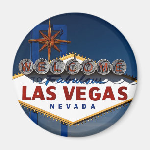 Imán Rótulo de Vegas Dusk