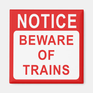 Imán Rótulo ferroviario