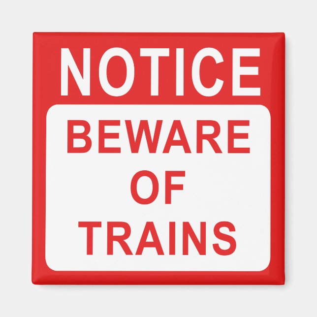 Imán Rótulo ferroviario (Frente)