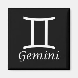 Imán Rótulo "Gemini" Zodiac