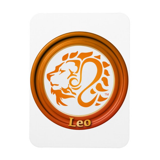 Imán Rótulo Leo Zodiac (Vertical)